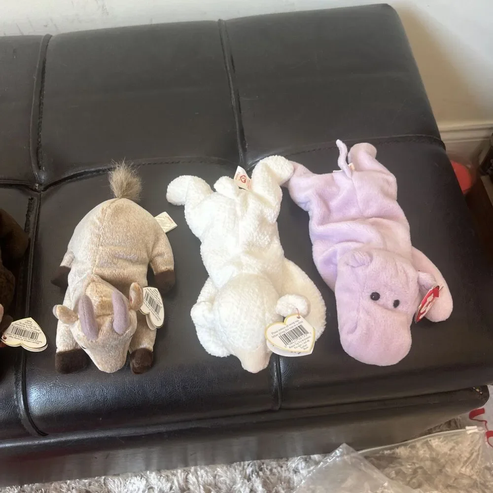 Ty Halloweenie Beanies 1990’s Retired Rare Teenie Beanie Plush Lot Of 6 Lot #5